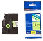 Brother Taśma 12mm BLACK ON FLUO. YELLOW TZEC31 - Etykiety do drukarek - miniaturka - grafika 2
