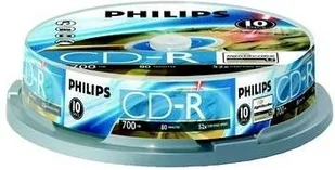 Philips CD-R 700MB 52x Szpula*10 (CR7D5NB10/00) - Nośniki danych - miniaturka - grafika 3