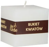 Świece - Pro Candle wieca zapachowa ProCandle 791001 / sześcian / bukiet kwiatów - miniaturka - grafika 1