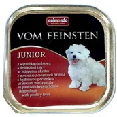 Mokra karma dla psów - Animonda vom Feinsten Szczenięta Wątróbka drobiowa 150g 4230 - miniaturka - grafika 1