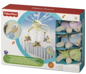 Fisher Price Karuzela z misiami CDN41 - Karuzele dla niemowląt - miniaturka - grafika 5