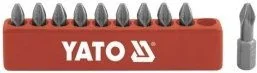 YATO Końcówki wkrętakowe ph1x25 mm, kpl. 10 szt. YT-0474 - Bity - miniaturka - grafika 2