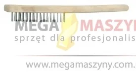 VOREL Szczotka druciana 4 rzędowa 06940 - Materiały ścierne - miniaturka - grafika 3