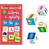 Klocki - Adamigo KLOCKI EDUKACYJNE 18 EL. - miniaturka - grafika 1
