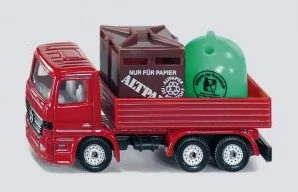 Siku Ciężarówka z pojemnikiem na odpady 0828 - Samochody i pojazdy dla dzieci - miniaturka - grafika 6