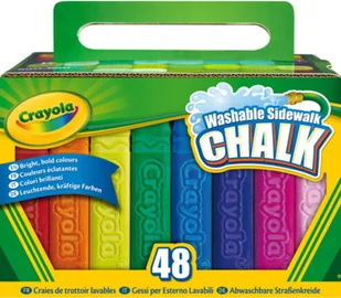 Crayola Kreda Tęczowa 48 szt. - Przybory szkolne - miniaturka - grafika 2