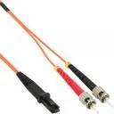 Patchcordy - InLine Patchcord światłowodowy MTRJ/ST , 50/125m, OM2,2 m 87352 - miniaturka - grafika 1