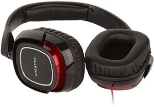 Creative HS-880 Draco czarne - Słuchawki Creative HS-880 Draco czarne - Słuchawki - miniaturka - grafika 2