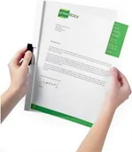 Teczki i skoroszyty - Duraclip DURABLE Skoroszyt zaciskowy 30 biały DU001-10 - miniaturka - grafika 1