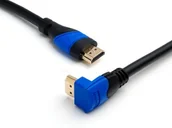 Kable - KabelDirekt seria TOP kabel HDMI kątowy 270°, 1,5m, kompatybilny z HDMI 2.1, 2.0a, 2.0, 1.4a (Ultra HD, 4K, 3D, Full HD, 1080 p, HDR, ARC Highspeed Ethernet) 441 - miniaturka - grafika 1