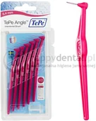 Szczoteczki międzyzębowe - TePe ID Angle (0.40mm) różowe 6szt. - zestaw szczoteczek międzyzębowych (szczote - miniaturka - grafika 1
