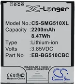 Baterie do telefonów - Cameron Sino Samsung Galaxy Core Max / EB-BG510CBC 2200mAh 8.47Wh Li-Ion 3.85V (CS-SMG510XL) - miniaturka - grafika 1