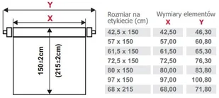Easy roletka Thermo 80 x 150 cm czekoladowa - Rolety - miniaturka - grafika 2