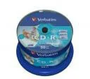 Verbatim CD-R 52x 700MB (cake 50) WIDE PRINTABLE NON-ID 43438 - Nośniki danych - miniaturka - grafika 2