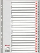 Przekładki do segregatorów - Esselte Przekładka 1-31 plastikowe PP A4 numeryczne szare - N0394 NB-5500 - miniaturka - grafika 1