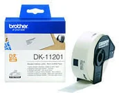 Taśmy do drukarek barwiące - Brother Taśmy lamin. Adress label 400pc/roll 29x90 f QLseries [DK11201 - miniaturka - grafika 1