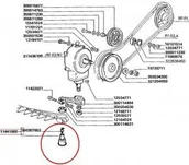 Części i akcesoria do maszyn rolniczych - CNH GŁÓWKA KOSY (PRZEGUB) LAVERDA 311441000 - miniaturka - grafika 1