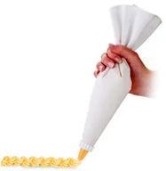 Pozostałe akcesoria kuchenne - Tescoma Bawełniany rękaw cukierniczy z tylkami 630487 - miniaturka - grafika 1