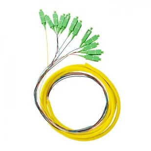 Qoltec Pigtail światłowodowy Qoltec 12x  SC/APC | SM | G652D | 2m 54361 - Pigtaile światłowodowe - miniaturka - grafika 2