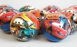 MONDO Piłka Cars 23 cm 1060443 - Piłki dla dzieci - miniaturka - grafika 2