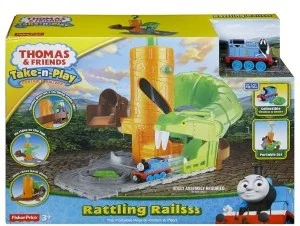 Fisher Price Take n Play Przygoda z wężem CDM88 - Pociągi dla dzieci - miniaturka - grafika 4