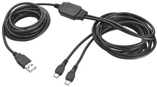 Trust GXT 222 Duo Charge & Play Kabel Dla PS4 Czarny 20165 - Akcesoria do Playstation - miniaturka - grafika 3