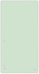 Donau PRZEKŁ. 1/3 A4 KARTON 235x105mm 100szt ZIELONE - Przekładki do segregatorów - miniaturka - grafika 3