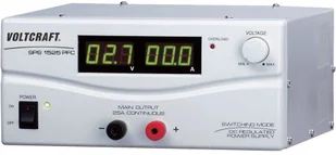 Voltcraft Zasilacz laboratoryjny regulowany SPS 1525 PFC SPS-92500-000 375 W 3 15 V/DC 2 25 AIlość wyjść 1 x - Zasilacze i transformatory Voltcraft Zasilacz laboratoryjny regulowany SPS 1525 PFC SPS-92500-000 375 W 3 15 V/DC 2 25 AIlość wyjść 1 x - Zasilacze i transformatory - miniaturka - grafika 1