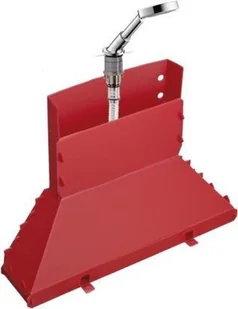 Hansgrohe Zestaw na brzeg wanny Secuflex z dyskiem prysznicowym Axor BOUROULLEC - Akcesoria do armatury i ceramiki - miniaturka - grafika 3