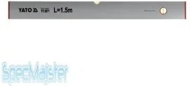 Yato Łata murarska, 2 libelki 1,5 m YT-3071 - Poziomice, łaty, miary Yato Łata murarska, 2 libelki 1,5 m YT-3071 - Poziomice, łaty, miary - miniaturka - grafika 1