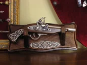 Repliki - broń - WŁOCHY PRZECUDNY PISTOLET NA ZAWIESZCE - miniaturka - grafika 1