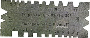 LIMIT Wzorzec do gwintów - uniwersalny 25771007 - Sprzęt geodezyjny - miniaturka - grafika 2