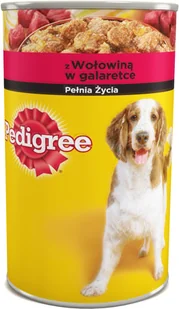 Pedigree Wołowina w galaretce 1200g puszka - Mokra karma dla psów - miniaturka - grafika 4