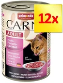 Mokra karma dla kotów - Animonda Carny Adult 12 x 400 g 4 smaki 2 - miniaturka - grafika 1
