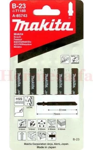 Makita brzeszczot B-23 do metalu (5szt.) (produkt wysyłamy w 24h) A-85743 - Brzeszczoty - miniaturka - grafika 3