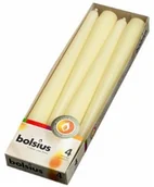 Świece - Bolsius ŚWIECA SZPICA KREMOWA - miniaturka - grafika 1