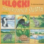Klocki - Adamigo Zwierzęta świata - miniaturka - grafika 1