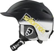 Kaski narciarskie - Salomon Patrol czarno-biały - miniaturka - grafika 1