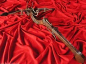 Repliki - broń - WŁOCHY HISTORYCZNA REPLIKA KUSZY NA POCISKI Z 1423r. - miniaturka - grafika 1