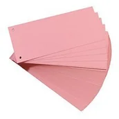 Artykuły biurowe - Herlitz PRZEKŁADKI 1/3 A4 KART. RÓŻOWE ECO 100szt - miniaturka - grafika 1