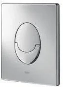 Przyciski spłukujące - Grohe przycisk spłukujący Skate Air chrom mat. 38505 P00 38505P00 - miniaturka - grafika 1