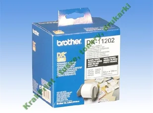 Brother Etykiety Papier do P-touch DK11202 62x100mm 300szt BROTAS30092 - Etykiety do drukarek - miniaturka - grafika 2