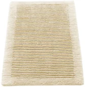 Dywaniki łazienkowe - Cawo ręcznie tkany 60 x 60 cm kremowy 1002_60_60_351 - miniaturka - grafika 1