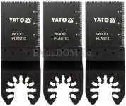 YATO Brzeszczot wgłębny HCS do narzędzia wielofunkcyjnego 34mm 3szt. YT-34685 Na - Brzeszczoty - miniaturka - grafika 2