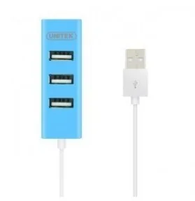Unitek Hub 4 Y-2140 czarny - Huby USB - miniaturka - grafika 2