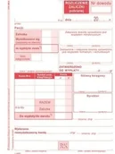 Druki akcydensowe - Michalczyk&Prokop Druk Rozliczenie Zaliczki A6 409-5 MP073 - miniaturka - grafika 1