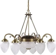 Lampy sufitowe - Rabalux Żyrandol klasyczna OPRAWA wisząca ANNABELLA 8636 IP20 Patyna biały - miniaturka - grafika 1