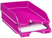 Półki na dokumenty - CEP Szufladka na biurko Pro Gloss, polistyren, różowa C200G-13 - miniaturka - grafika 1