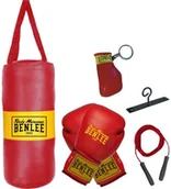 Pozostałe akcesoria do sportów walki - BENLEE Benlee Rocky Marciano Dla Dzieci Boxing Bag Zestaw Punchy, Czarna, One Size (199077-1000-000) - miniaturka - grafika 1