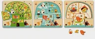 Puzzle - Djeco Puzzle dla najmłodszych Drzewo - miniaturka - grafika 1